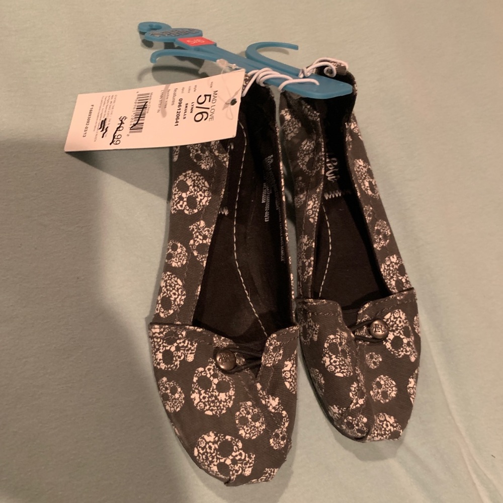 Mad Love Skull Shoes